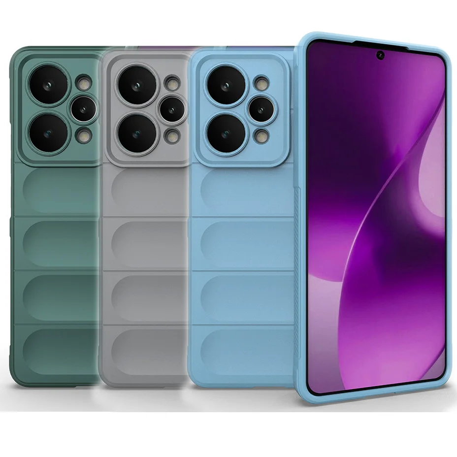 Etui Airbag Anti-drop na Realme 15 Pro 14T 14 Pro 13 P 12 Plus 12 Pro 11 P 10 9 Realme P3 Ultra P2, wytrzymała obudowa ochronna