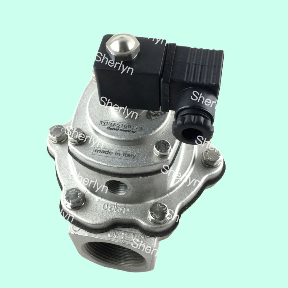 

TURBO FP25 3/4 inch Right Angle Pulse Valve Pulse Valve Electromagnetic Pulse Valve with Coil