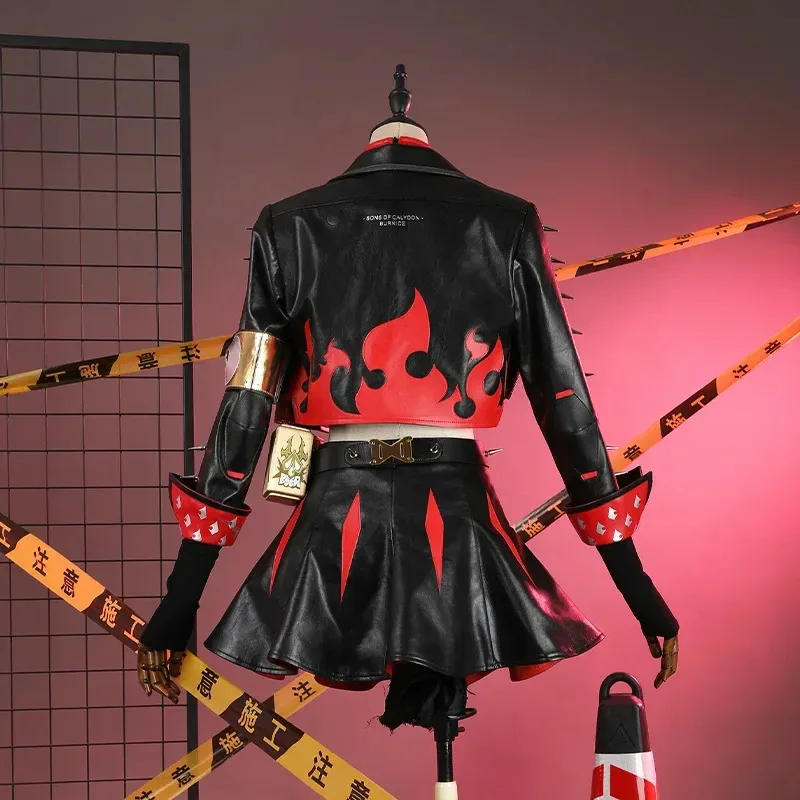 【Wetrose】متوفر في المخزون أزياء تنكرية باللون الأبيض ZZZ Zenless Zone Zero مجموعة كاملة من الشعر المستعار لعيد الهالوين وعيد الميلاد