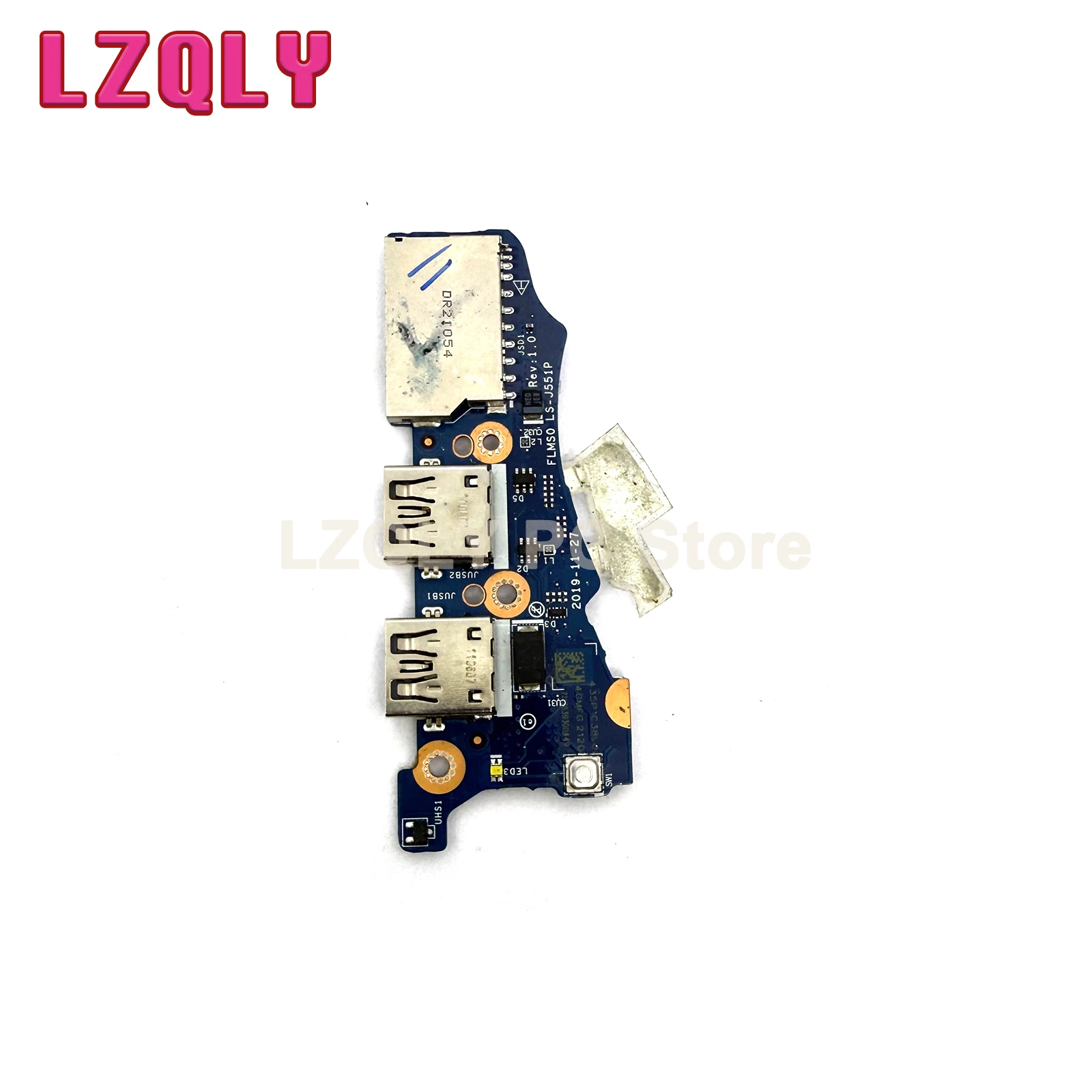 

For Lenovo xiaoxin Air 14ITL 14IIL 2020 2021 Laptop Card reader USB Jack Power Button Board switch LS-J551P