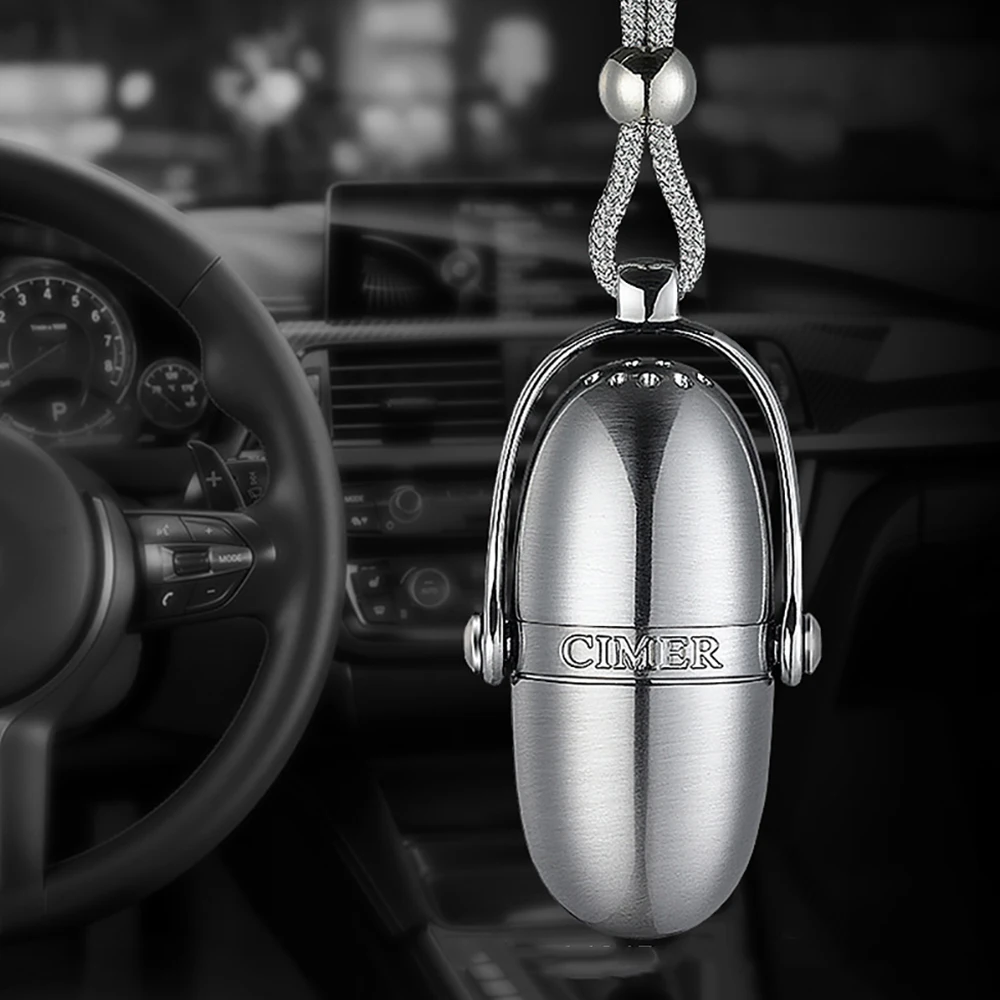 Car Pendant Automotive Perfume Smell Air Freshener 360 Degree Rotation Auto Interior Rearview Mirror Decoration Hanging Ornament