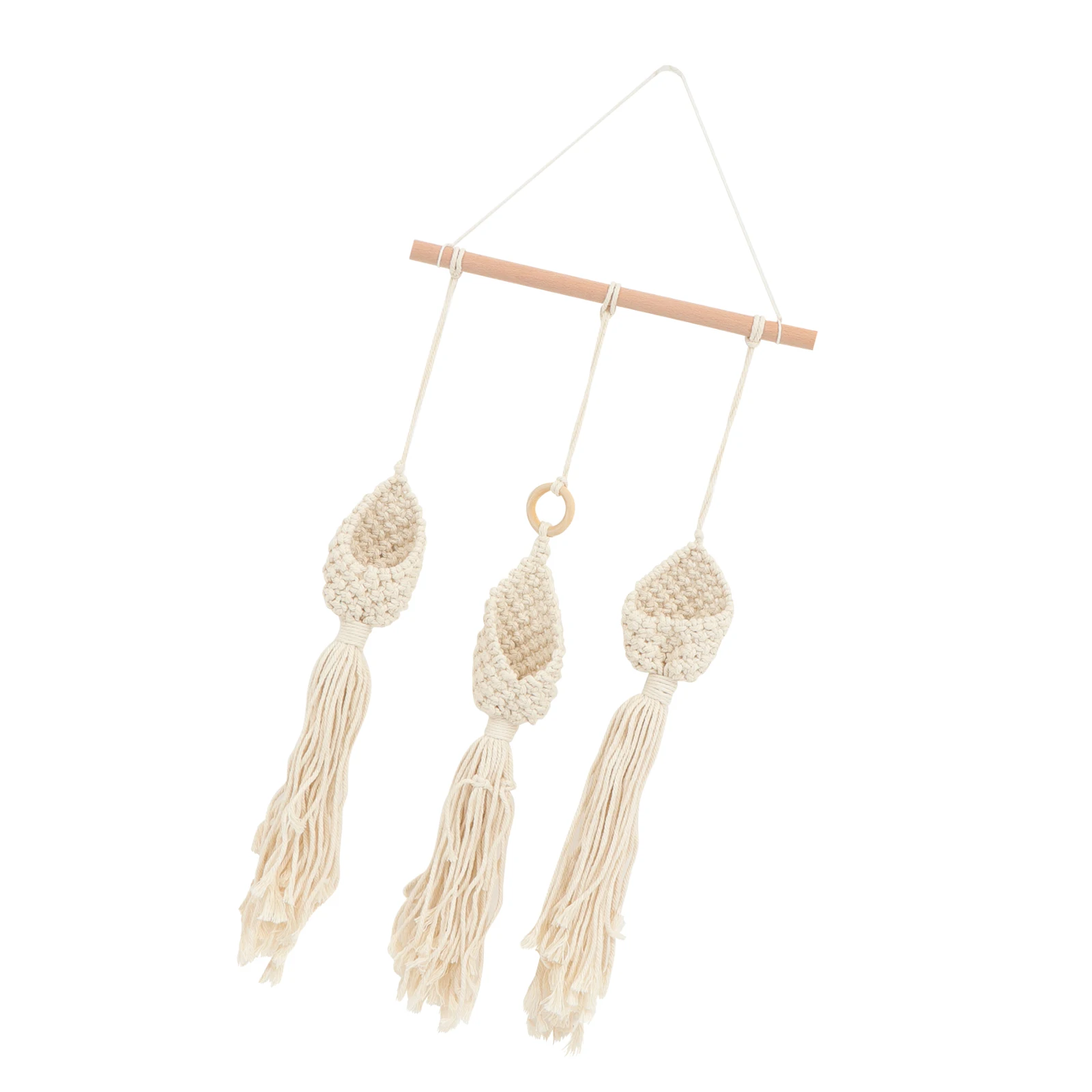 

Air Basket Hanging Planter Net Bag Home Decor Indoor Plant Pots Vases Storage Display Durable Cotton Rope