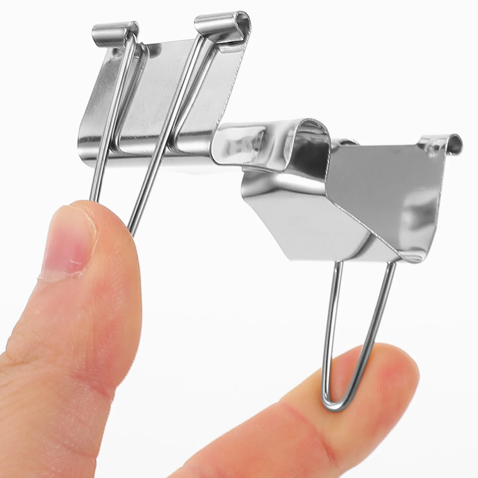 2 Pcs Oil Painting Separation Clips Stainless Steel Canvas Frame Brackets Adjustable Tightness Easy Detachment Multiple Sizes