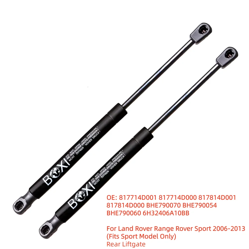 2Pcs Liftgate Lift Supports 817714D001 817714D000 For Land Rover Range Rover Sport 2006 - 2013 Sport Model Only Lift Struts