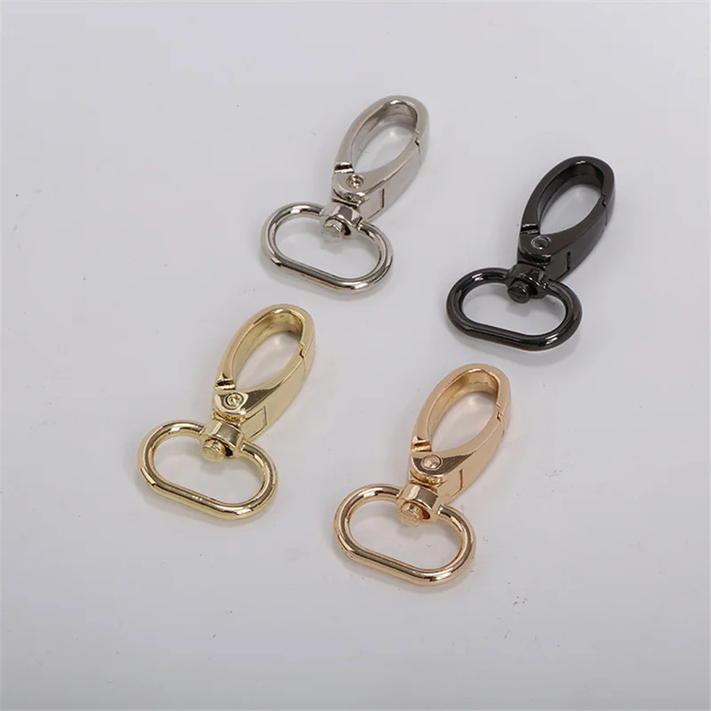 25mm Bags Strap Metal Buckles Lobster Swivel Carabiner Snap Hook Clasp Collar KeyChain DIY Accessories