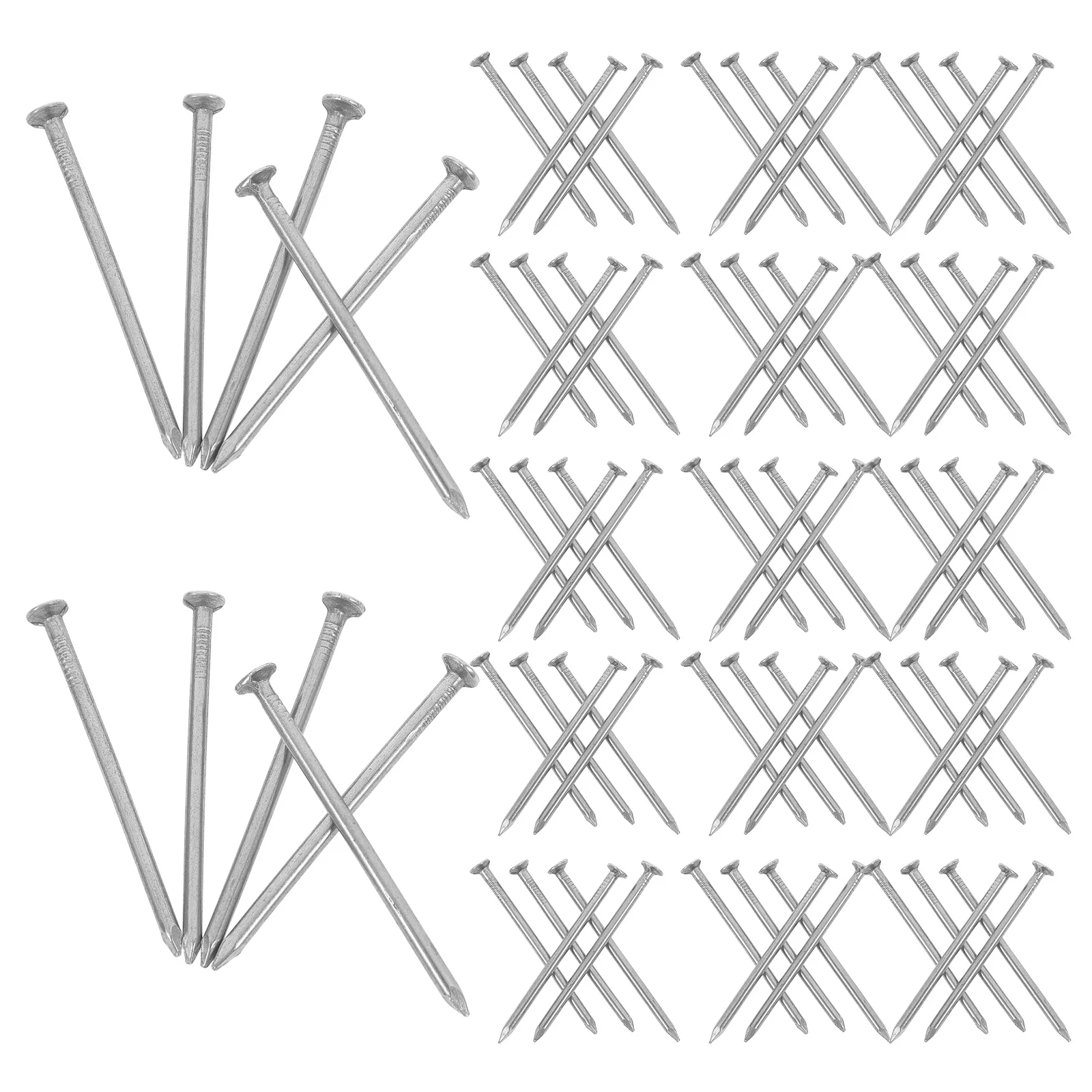 

500g Iron Nails Tip for Wood Finishing Nails Household Brick Door Frame Hardware Iron Nail Hardened Nail