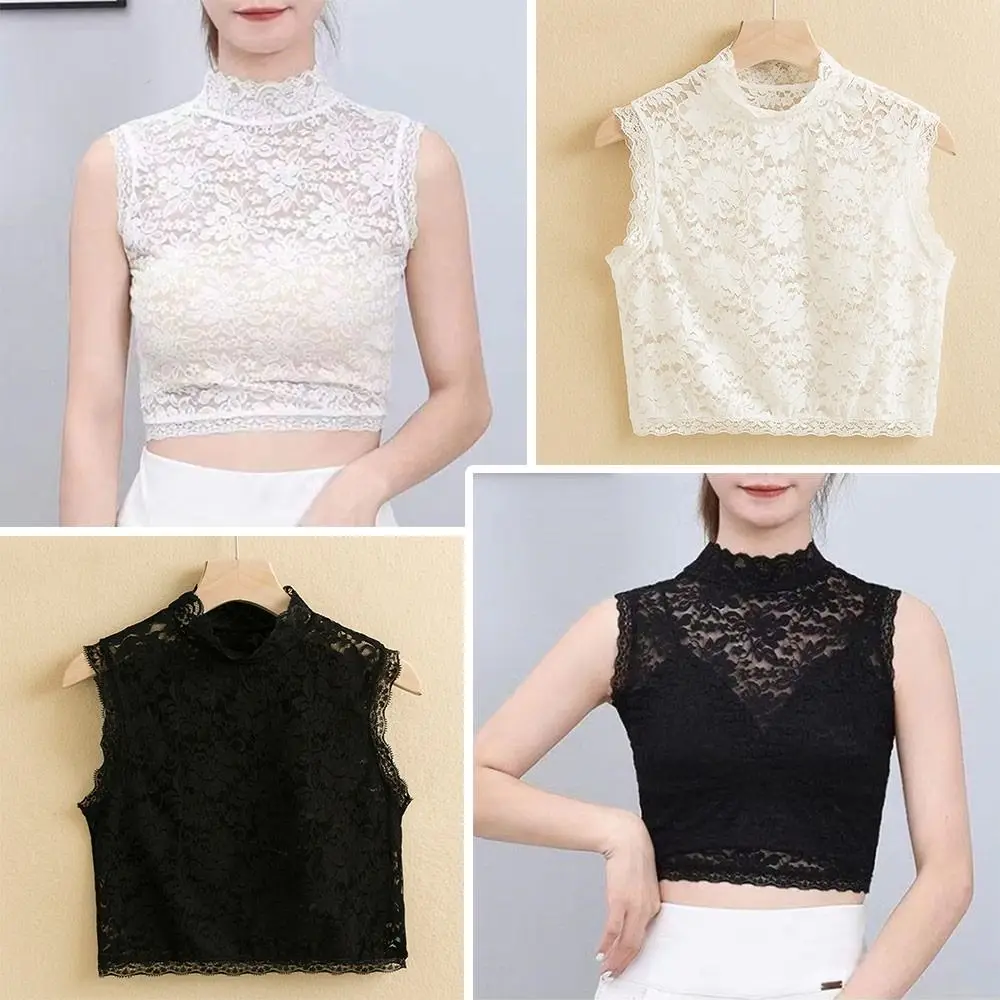 Fashion Lace Detachable Floral Sweater Decoration Fake Collar Collar Tie Blouse False Collar