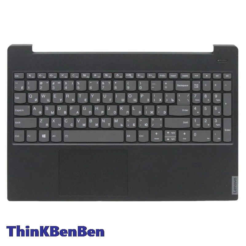 RU Russian Black Keyboard Upper Case Palmrest Shell Cover For Lenovo Ideapad S340 15 15IWL 15IML 15API 15IIL 5CB0S18727