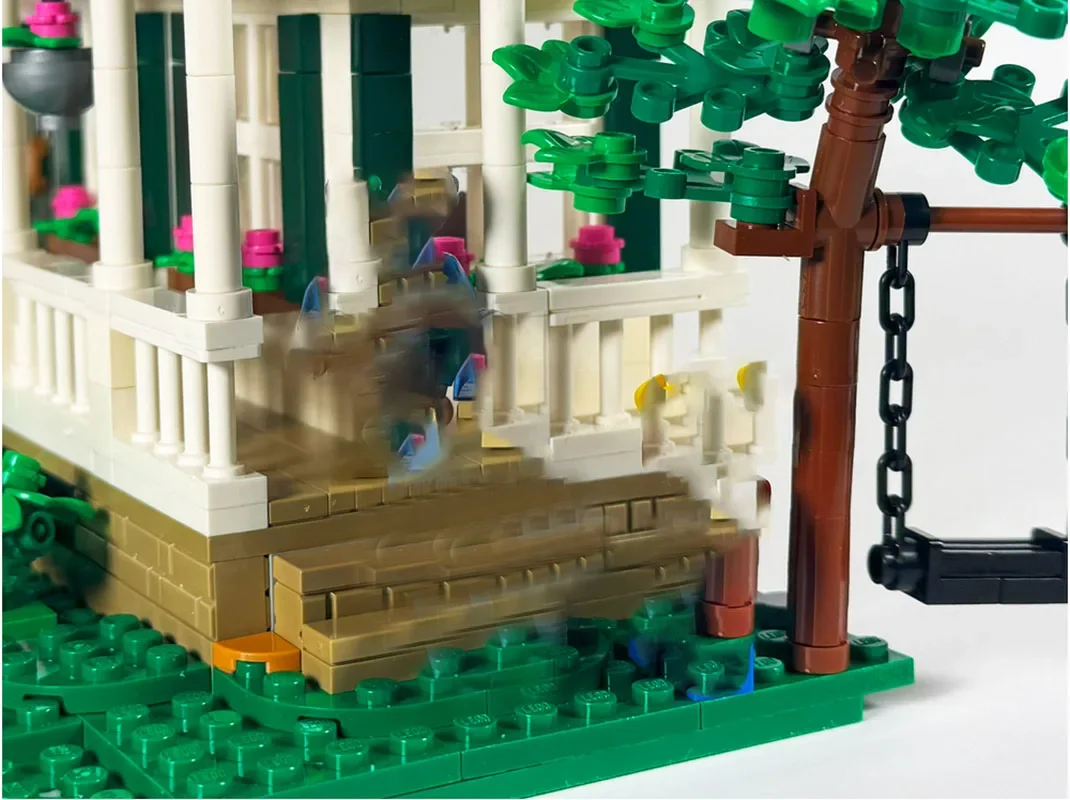 Nieuw Moc bouwsteen bouwmodel Forrest Gump's homemodule bouwsteen cadeau kinderspeelgoed DIY-montageset