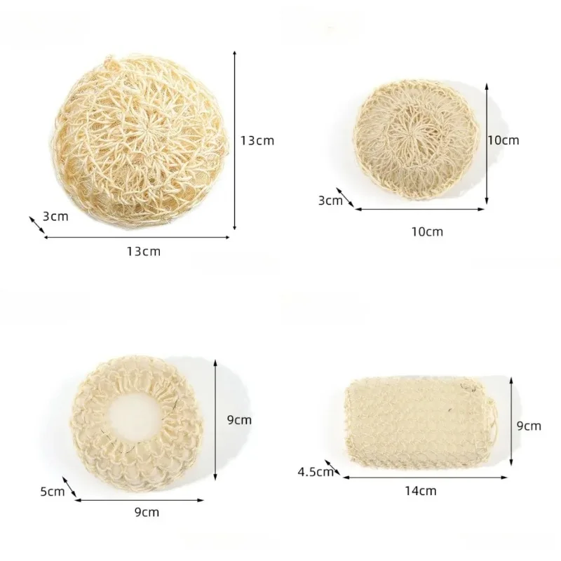 

New Bath Sponge Loofah Cleaning Body Scrubber Exfoliating SPA Shower Sponges Powerful Cleansing Body Care Bath Brush Shower Tool