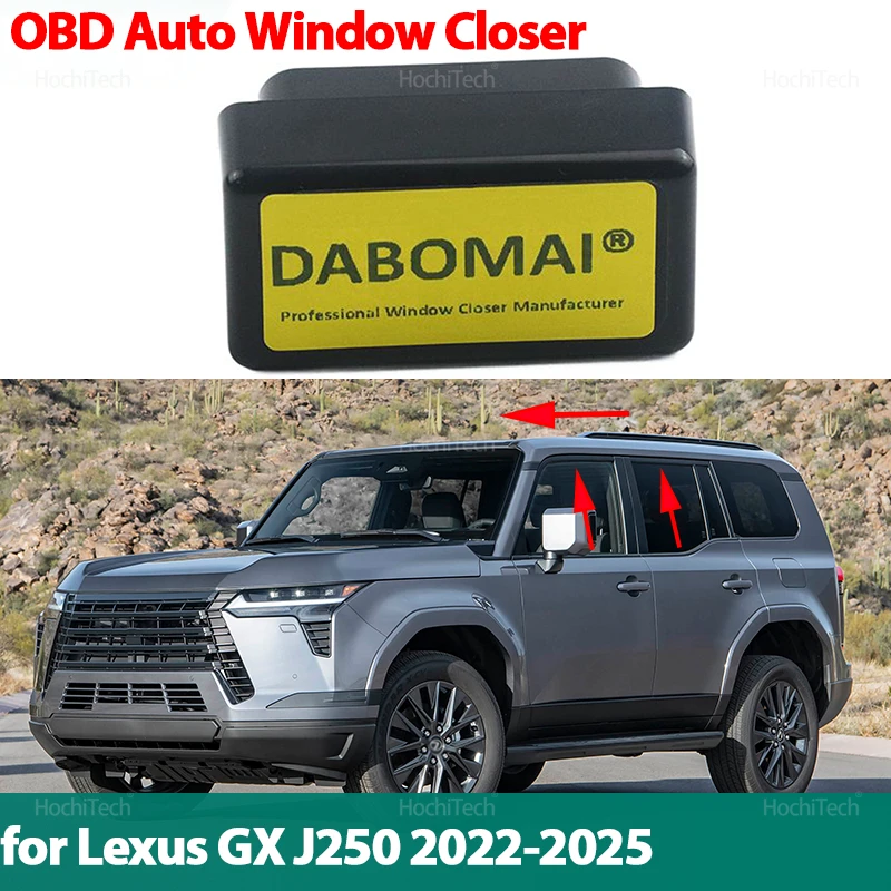 

Для Lexus GX J250 460 550 2022-2025: Модуль автоматического закрытия/открытия стекол автомобиля через OBD, система блокировки/разблокировки по скорости, запчасти