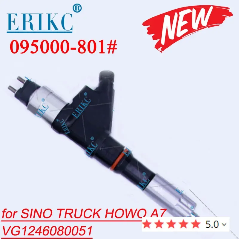 095000-8011 Diesel Injector Nozzle 095000-8010 Fuel Injection Assy 095000-8012 for DENSO 8011 Sino Truck HOWO A7 VG1246080051