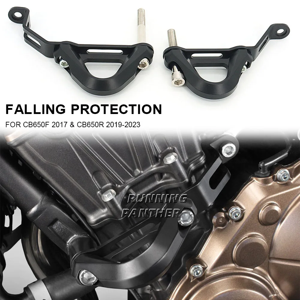 

Motorcycle Engine Guard Anti Crash Frame Slider Falling Crash Protector Cover FOR HONDA CB650R CB650F CB 650 R F CB 650R 650F