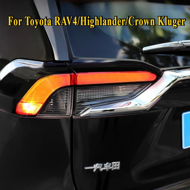 

For Toyota RAV4/Highlander/Crown Kluger: Full LED Brake Light Harness - Plug-and-Play Wiring Kit w/EMI Protection (2020-2025)