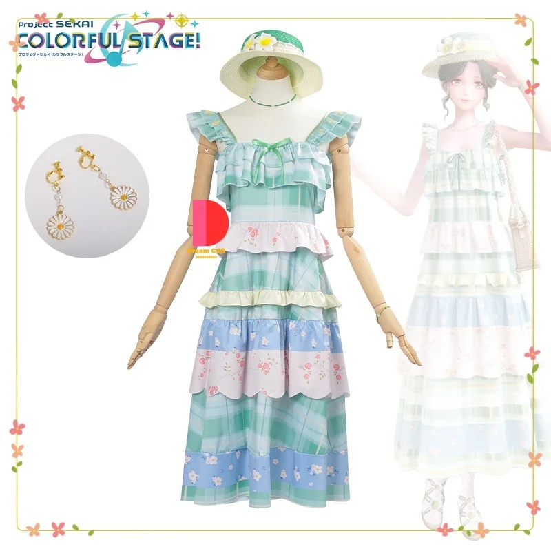 

Infinite Nikki Floating Flowers Across The Wilds The Garden in The Dream Nikki's Whimsical Daily Pastoral Style Cosplay Costume