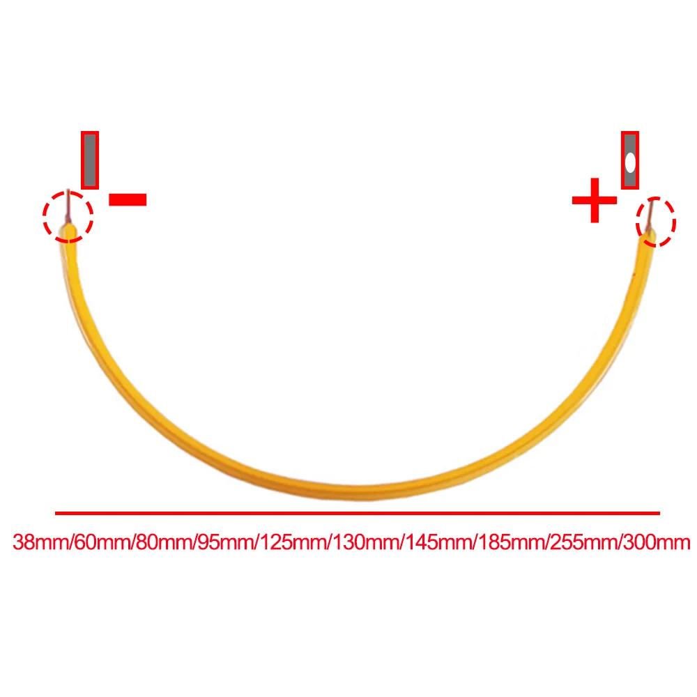 Led خيوط لينة اديسون لمبة LED الثنائيات خيوط مرنة DC3V 300 مللي متر دافئ أبيض أبيض أزرق أحمر لتقوم بها بنفسك مصباح للزينة الإضاءة