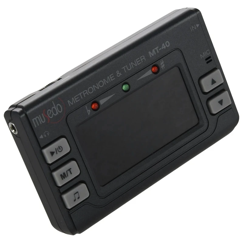 Musedo MT-40 المهنية الدقة LCD الغيتار المسرع لهجة مولد موالف الغيتار #3