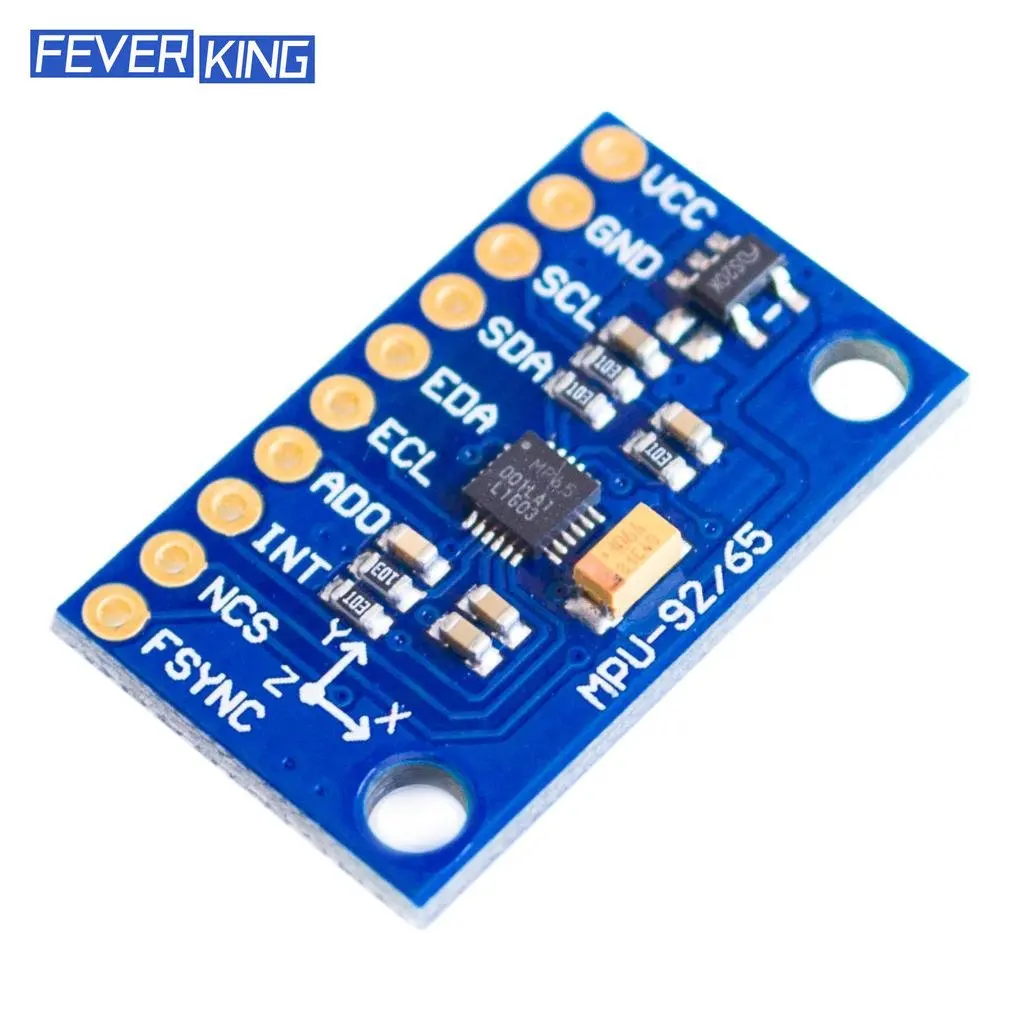 GY-6500 MPU-6500 6DOF Six-axis Accelerometer 6-axis Attitude Gyro Sensor Module SPI Interface MPU6500