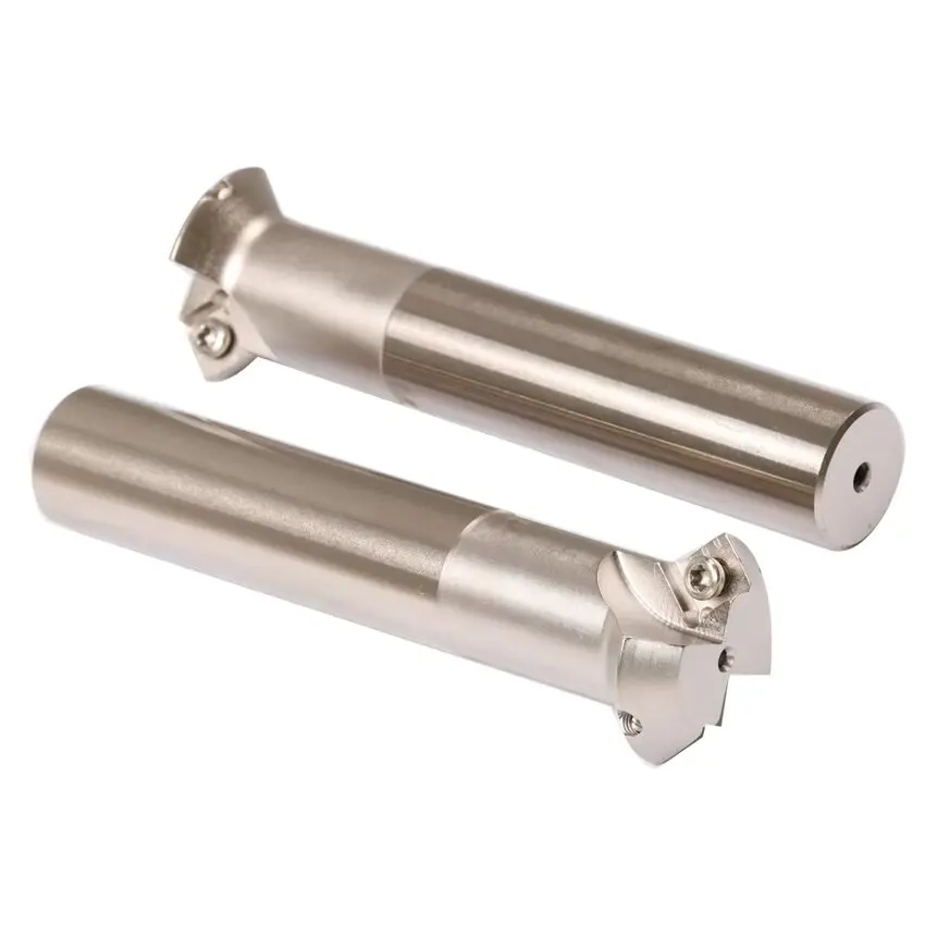 Fresa frontal Insertable de 45 grados SSD C20-20-130 para cortador de chaflán SPMW090304, máquina herramienta CNC, cuchillo, fresa, cenador
