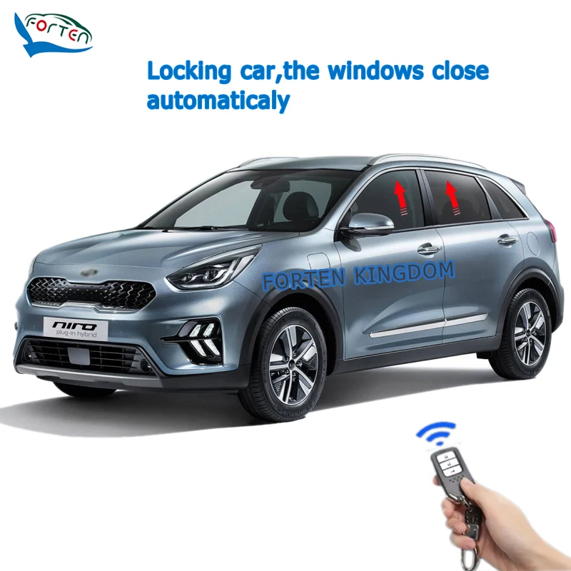 Forten Kingdom Car Intelligent Power Close Window Closer Kit Module For Kia Niro 2019-2024