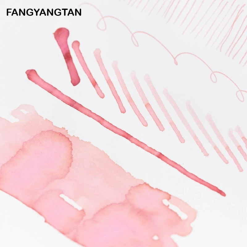 Spring Limited FANGYANGTAN 49 Kolorów 50/20ml Błyszczący Tusz do Pióra Wiecznego Bez Włókien Węglowych do Pióra do Maczania w Szkle Artykuły Papiernicze Szkolne — zdjęcie produktu 4