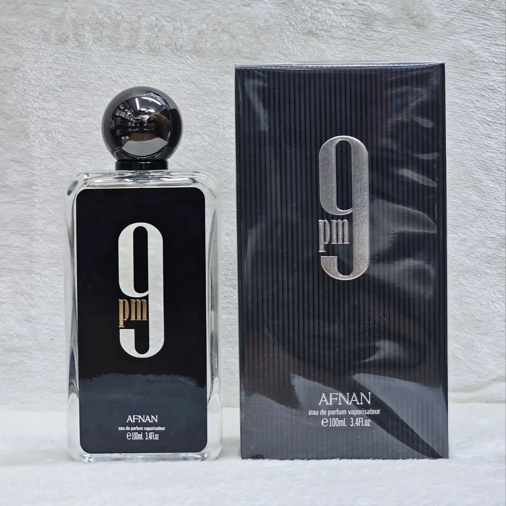 

Afnan 9PM Eau de Parfum for Men 100ml - Warm Vanilla & Amber Accord, Long-Lasting Charm, Night Out & Date Essential