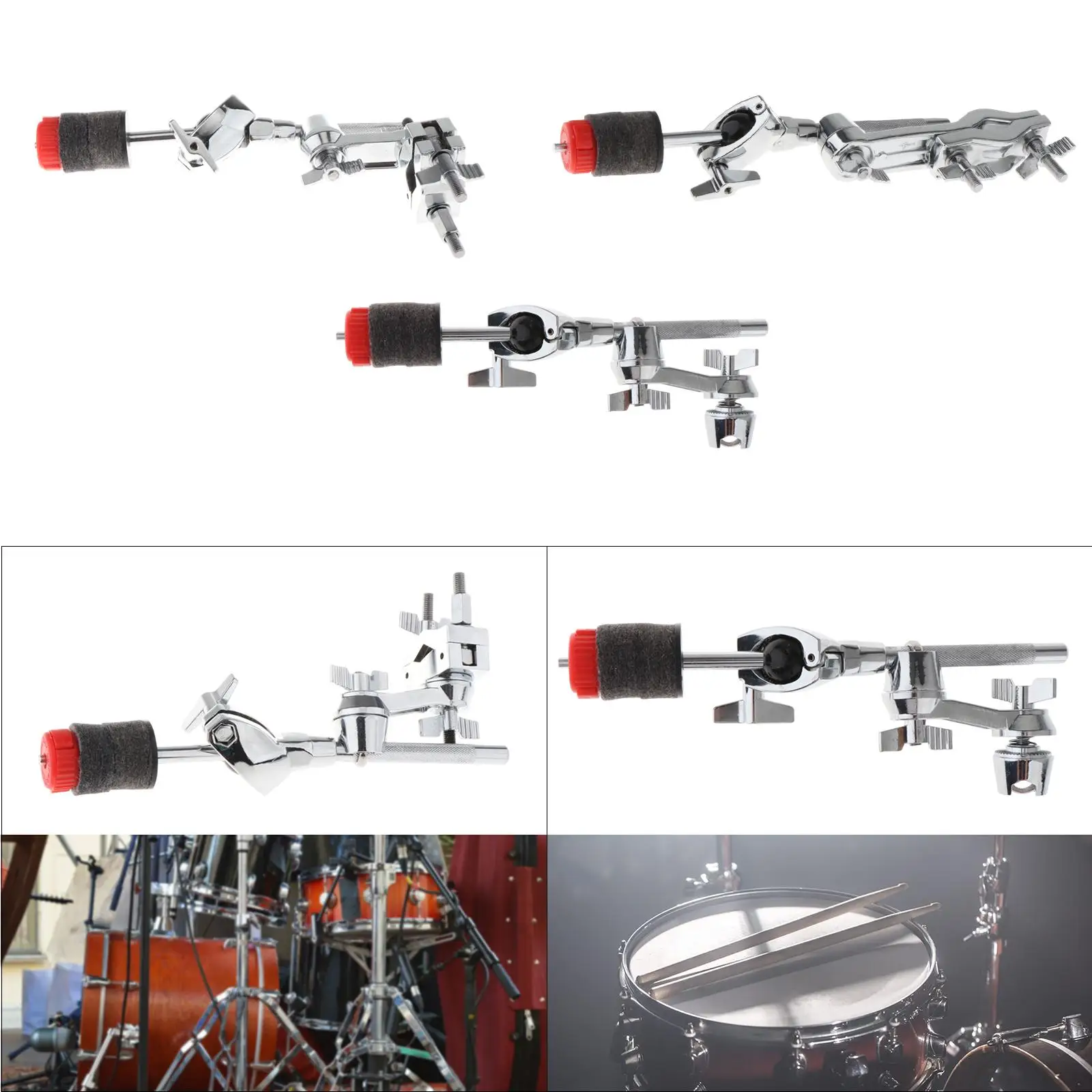 튼튼한 다기능 드럼 연결 클램프, 조절 가능한 연습 장치, 스네어 드럼