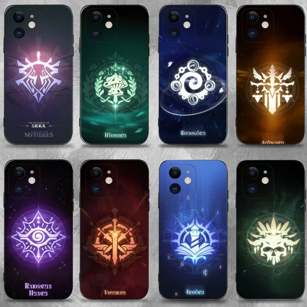 

Lord Of Mysteries Phone Case For iPhone 16,15,14,13,12,11 Plus,Pro Max,XS,X,XR,SE,Mini,8,7,Soft Silicone Black Cover