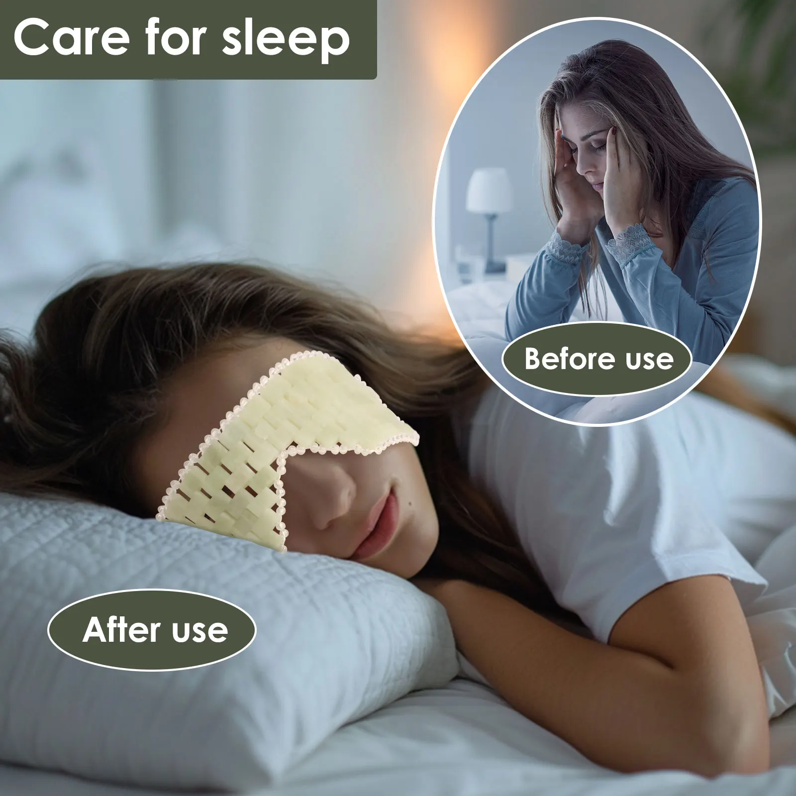 Maschera per gli occhi in giada Maschera facciale portatile in pietra di giada Confortevole copertura per gli occhi verde rinfrescante Home Beauty SPA Salon Cura della pelle Massaggiatore di bellezza