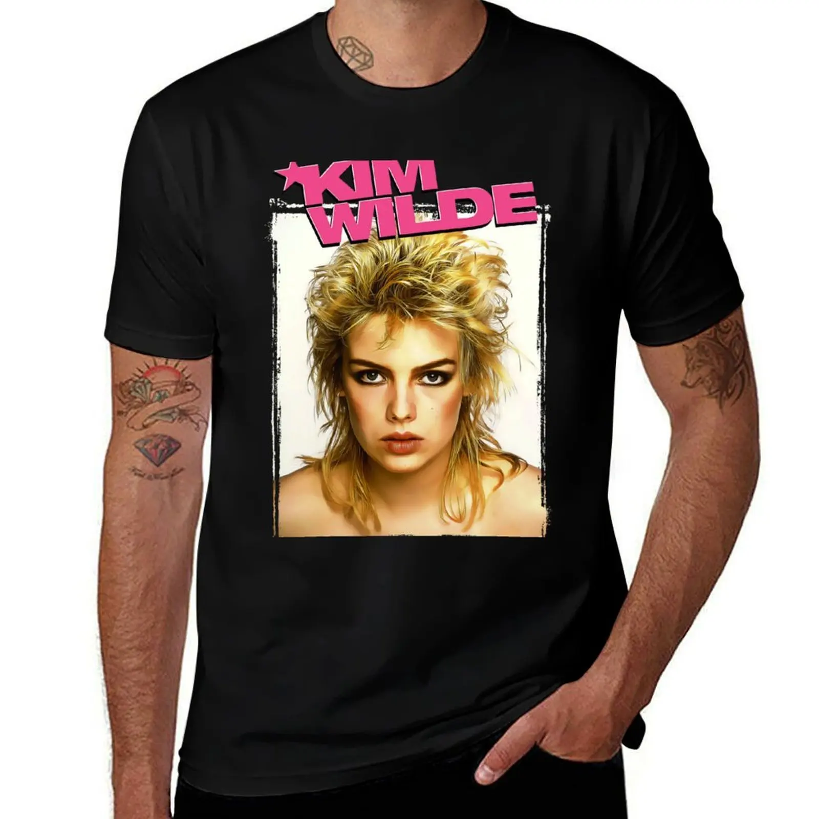 

Kim Wilde T-Shirt t shirts for man pack white man t shirts cotton T-Shirt