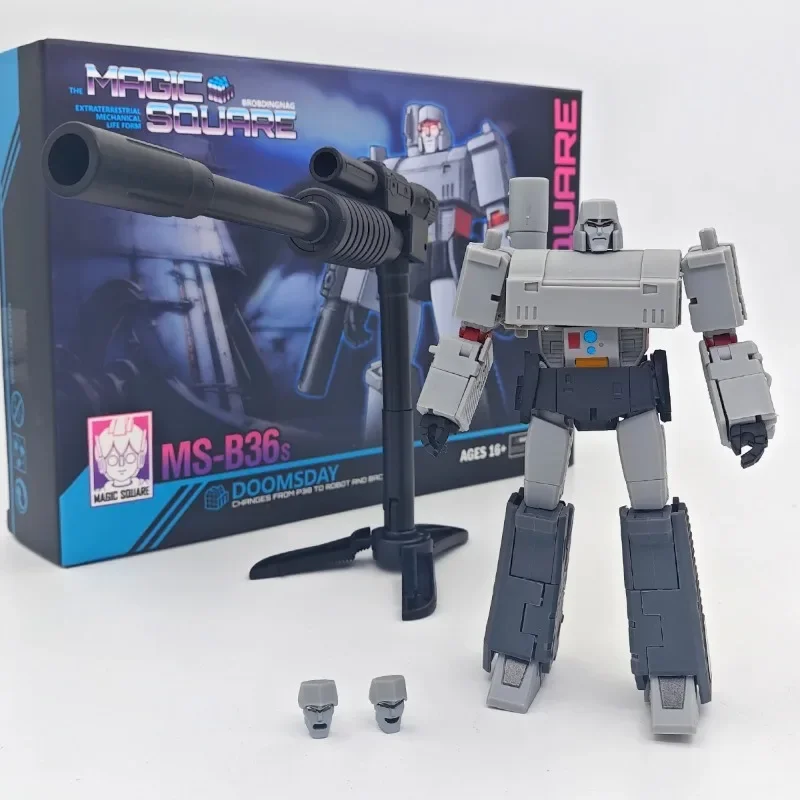 【新品】MS-TOYS 変身玩具 MS-B36S MSB36S メガトロン 小型玩具 可動ロボットモデル ギフトコレクション