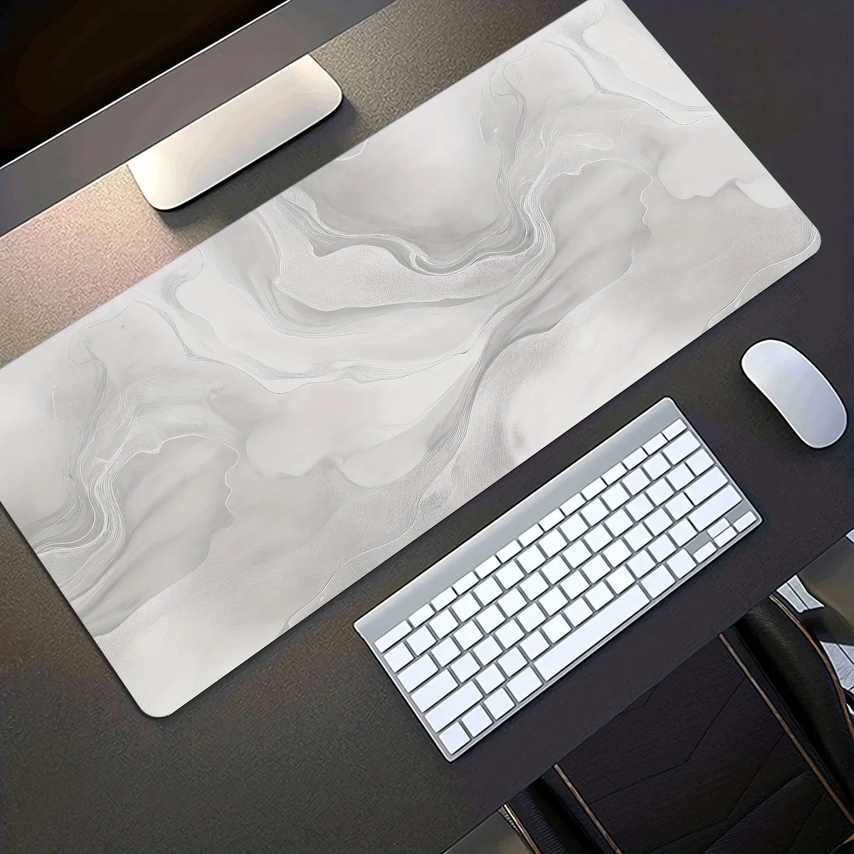 A Large Faux Marble…