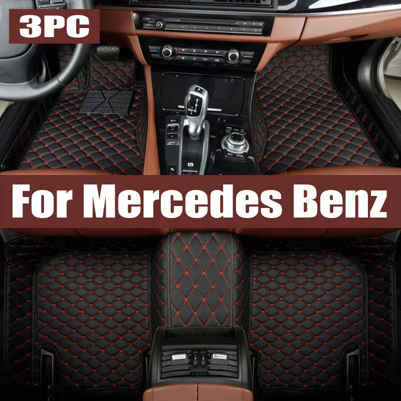 Car Floor Pad for Mercedes Benz GLA X156 200 180 250 2014~2020 Carpet TPE Waterproof Full Cover Space Ttrunk Mat Rug trunk mat