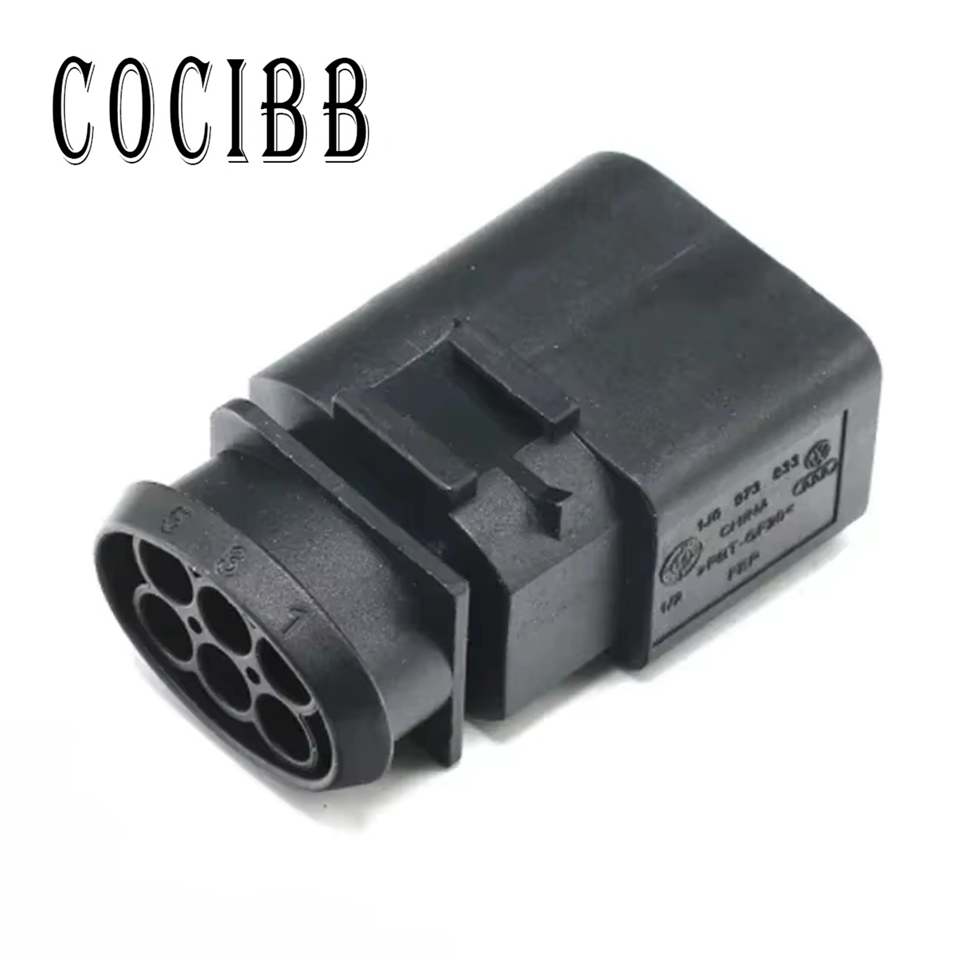 

1 Set 6 Pin 1J0973833 1J0973733 Auto Oxygen Sensor Connector 3.5 mm Male Female Throttle Electrical Plug For AUDI Car Wires