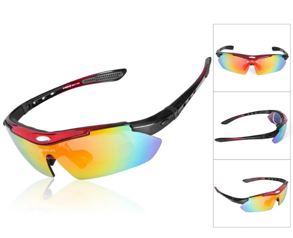 Polarized Windproof Outdoor Sport Night Vision  Myopia High Quality Sports Eyewear Bicycle Goggle Glasses