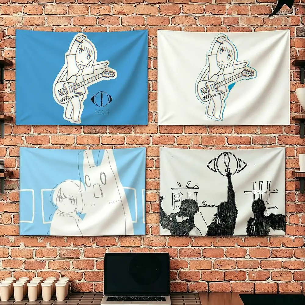 

Y-Yorushika Band Japanese Flags Wall Hanging Tapestry Outdoor Garage Room Decorative flag Background Blanket