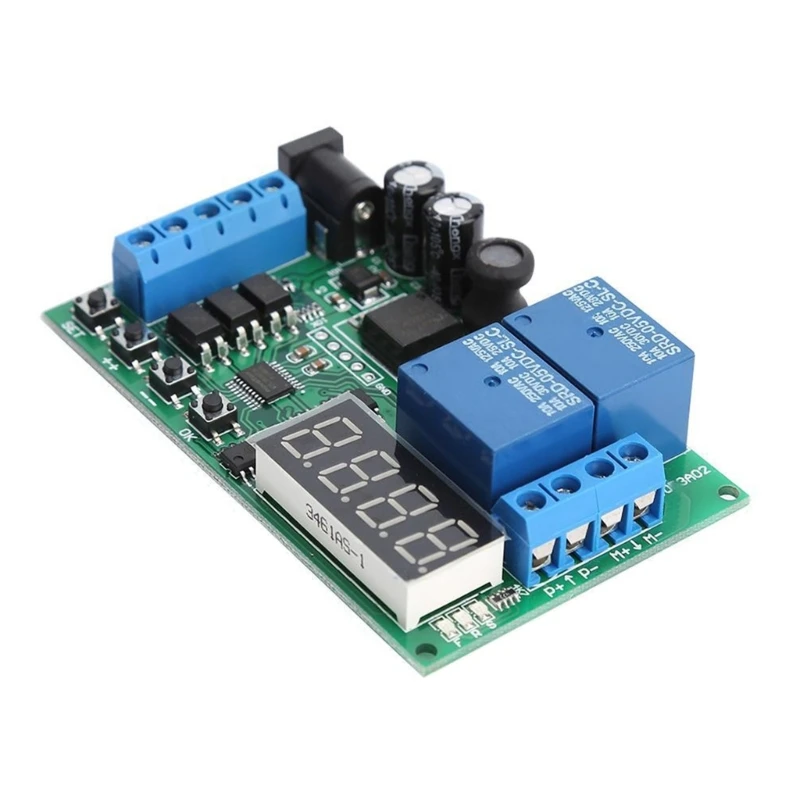 5-24V Multifunctional Motor Forward And Reverse Controller Motor Stop Controller Delays Limit Driver Board