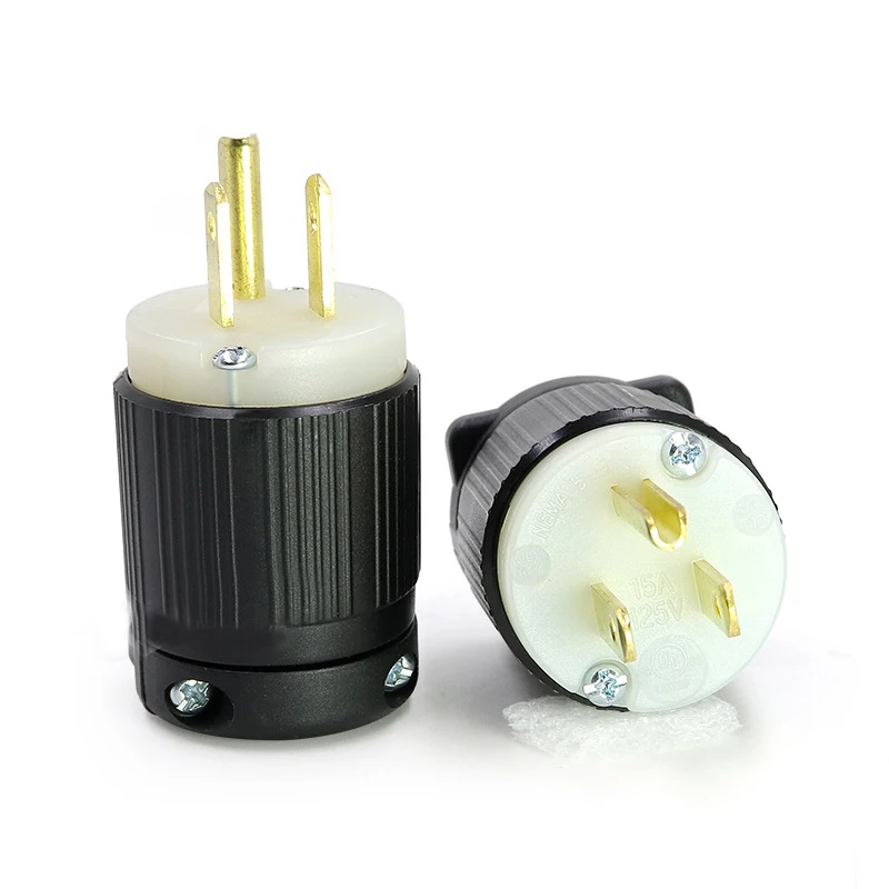 NEMA 5-15P Industrial Plug UL Certified plug Generator plug Wiring plug J-710