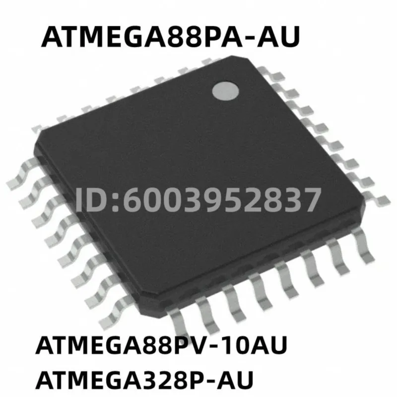 20PCS ATMEGA328P-AU ATMEGA88PA-AU ATMEGA88PV-10AU QFP32 New in stock