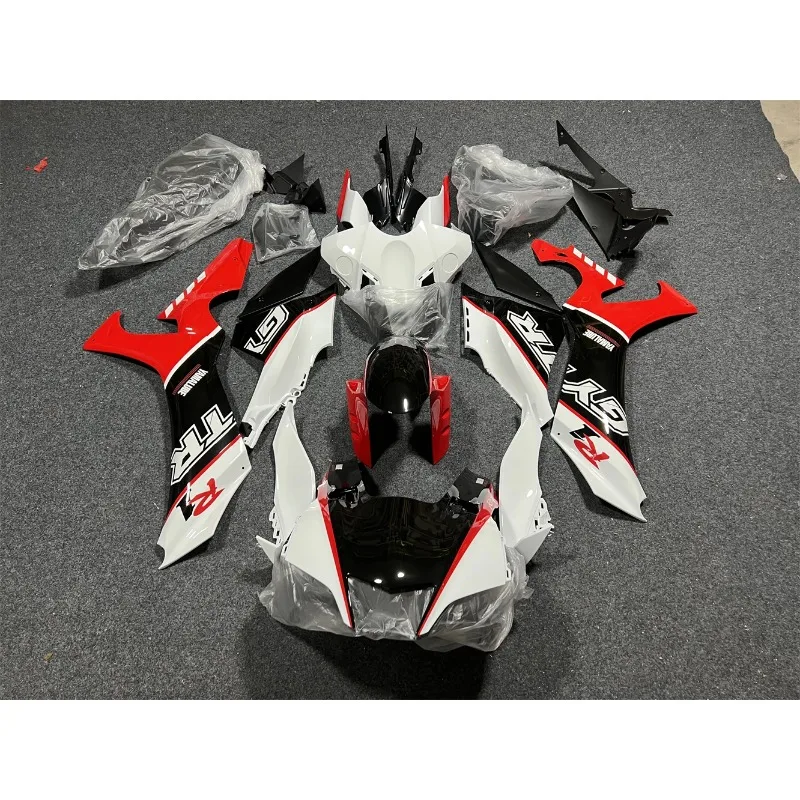 

a/Motorcycle Fairing Kit Suitable for Yamaha R1 20-22 Years YZF1000 2020 2021 2022 Fairing Red and white
