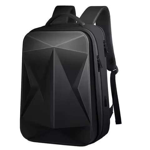 Large Capacity Waterproof Laptop Backpack USB Casual Waterproof Backpack Men's Hard Shell Trendy 17.3 Inch E-sports Backpack
