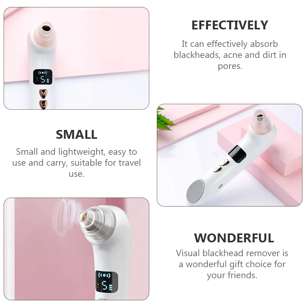 Detergente per punti neri Strumento per la cura della pelle nera Dispositivo per la pulizia dei pori del viso Detergente per i pori