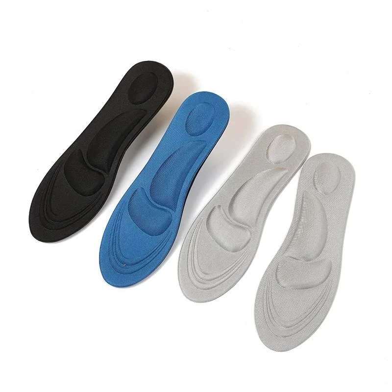 Insole for Sport Shoes 4D Stretch Breathable Deodorant Running Cushion for Man Women Sneakers Insoles Orthopedic Feet Care Pad