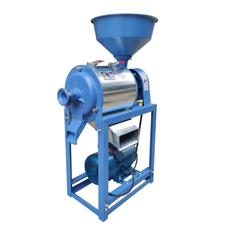 Small multifunctional household wheat corn flour mill pea wheat bran separation pulverizer