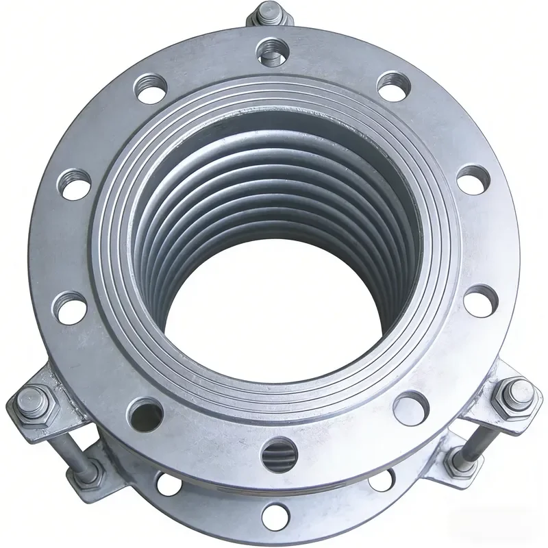 GB Standard Stainless Steel Flange Flexible Corrugated Expansion Joint Galvanized Low Pressure Exhaust Compensator Steam Pipe