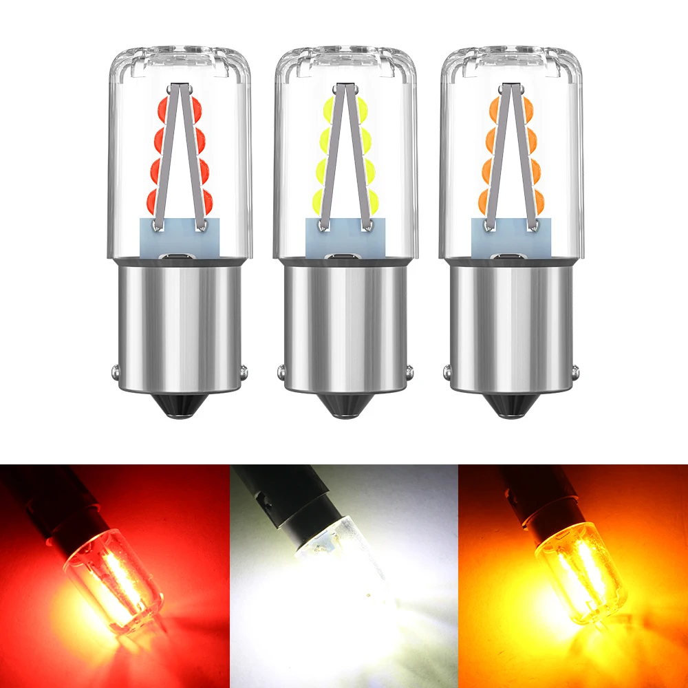 

2pcs P21/5W Led 1157 High Bright Car Light BAY15D 1156 P21W BA15S Bulb 3030 SMD Auto Reverse Turn Signal Lamp Brake White DRL12V