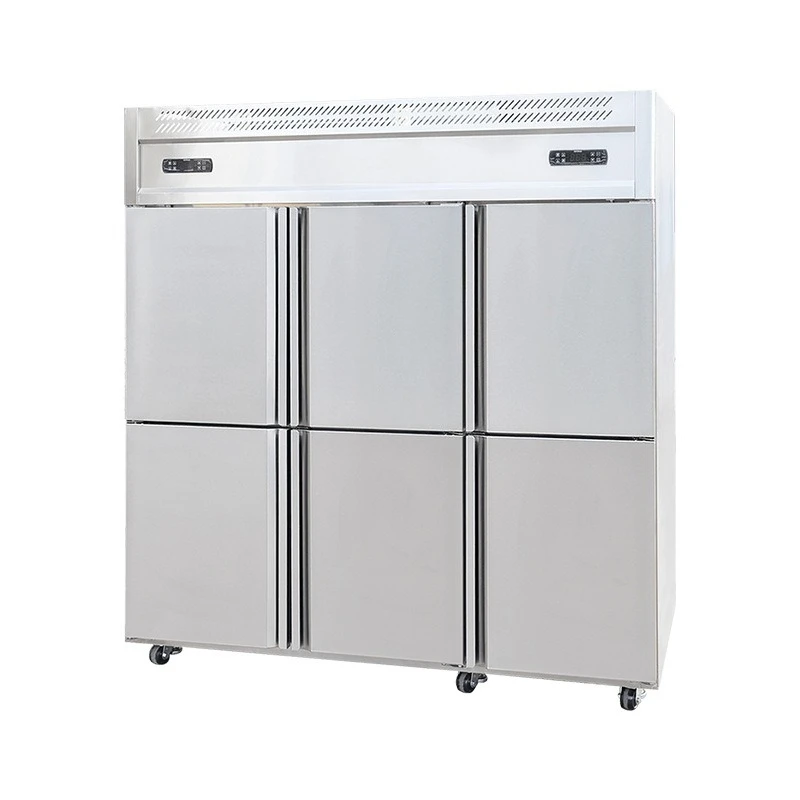 Two-door plug-in bread cake toast refrigerated refrigerator, special equipment for supermarket kitchens