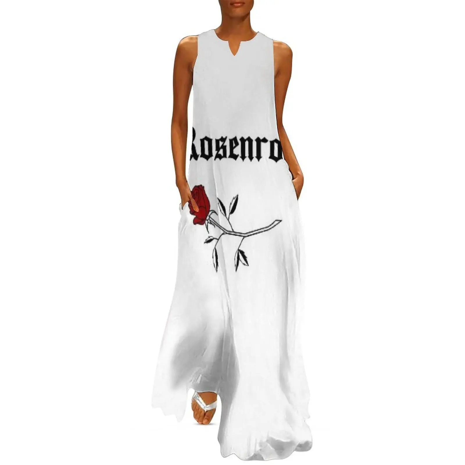 

Rosenrot - Black Long Dress dress for women Clothing Dance dresses women evening dress