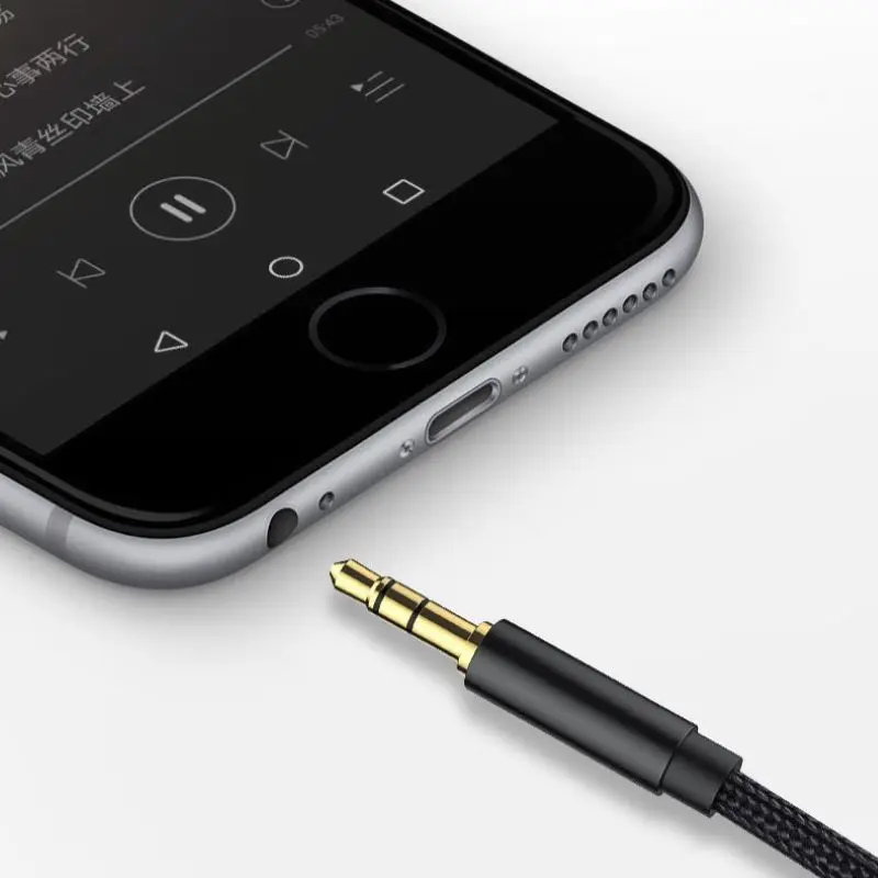 3.5mm to 3.5mm AUX Audio Cable 3.5mm Jack Speaker Cable for JBL Headphones Car Samsung Xiaomi Redmi 5 Plus Oneplus MP3 AUX Cord