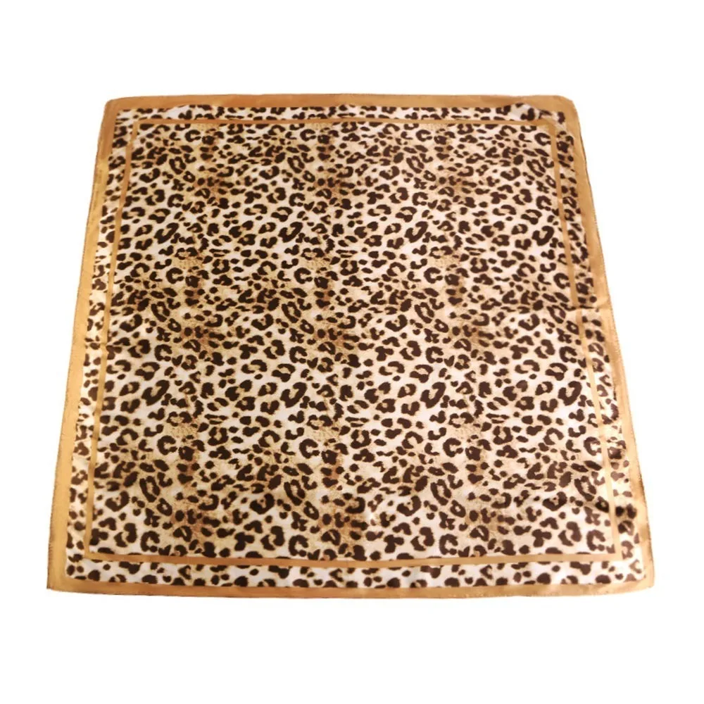 

Casual 90*90cm Rose Scarf Vintage Paisley Print Multicolor Printed Scarf Thin Square Elegant Satin Satin Scarf Hair Accessory